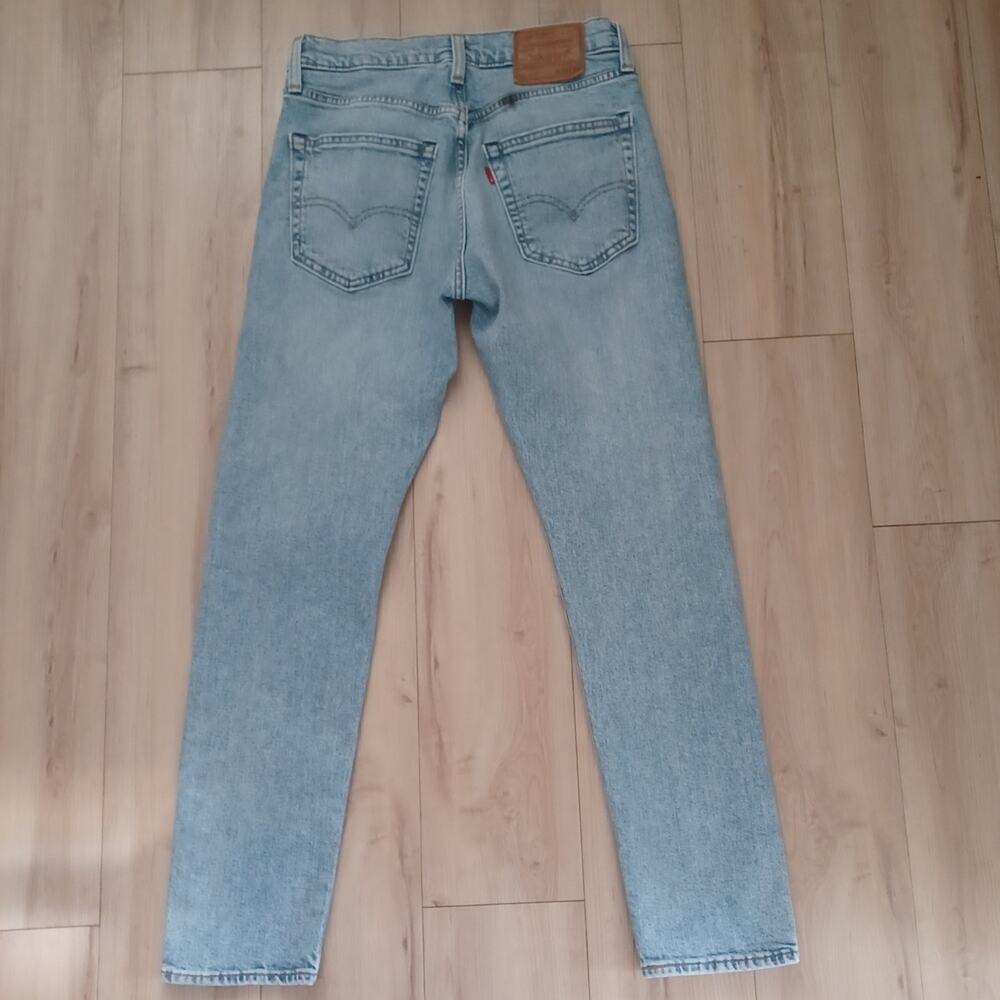 Vintage 90s Levi's 512 Straight Leg Jeans Light Wash Size 30x30 EVC - Picture 6 of 14